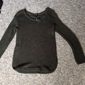 Dark Green knit sweater
